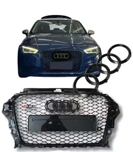 Grade Frontal Colméia Audi Rs3 A3 Sportback Sedan 2013-2016
