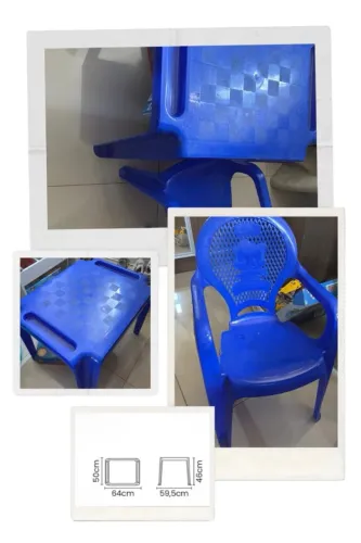 Conjunto Mesa e Cadeira Infantil Tramontina