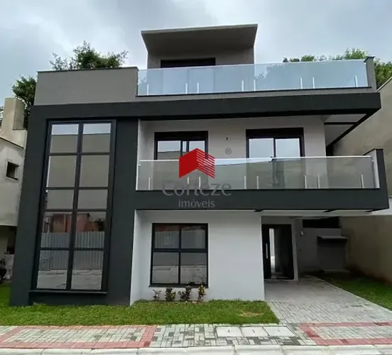 Sobrado em condomínio com 141,78m² 4 quartos, à venda, no bairro Santa Felicidade em Curit