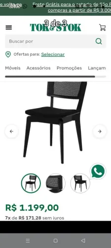Cadeira Ares Tok stok