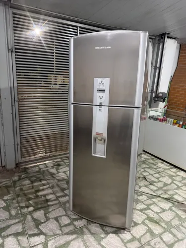 Geladeira inox
