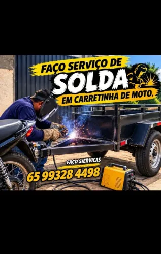 Solda em carretinha.. *