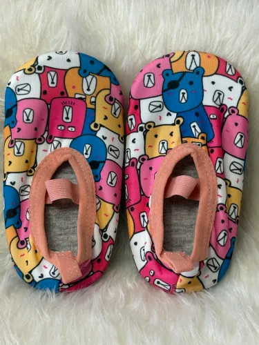 Sapatilha Aquática Urso Infantil Antiderrapante Sapato