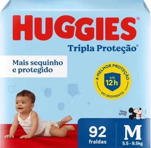 Vendo pacote de Fraldas Huggies