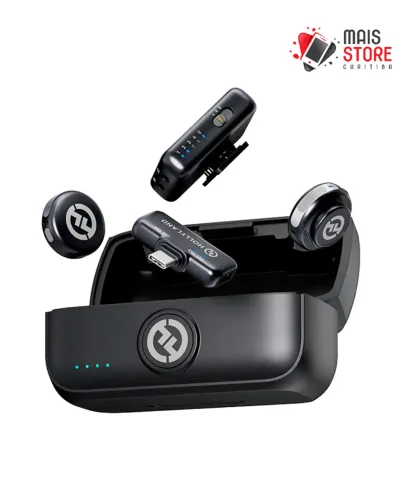 Microfone Hollyland Lark M3 Combo 2TX + 2RX - Lacrado na caixa