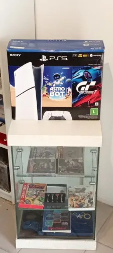 CONSOLE PS5 SLIM EDIÇÃO ASTRO BOT + GRAN TURISMO 7