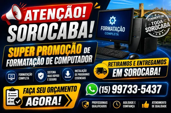 Formatação de computador