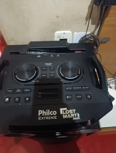 Vende-se torre de som potente da PHILCO XTREM PCX 2600w