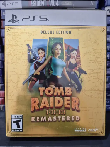 Tomb Raider I - II - III - Remastered - Deluxe edition.