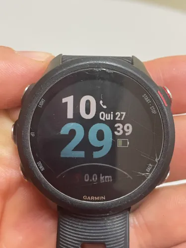 Garmin Forerunner 245 Music GPS - Completo com Caixa