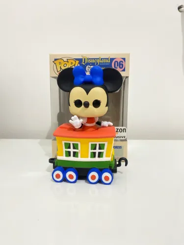 Funko Pop Minnie Mouse On The Casey Jr. Circus Train Attraction