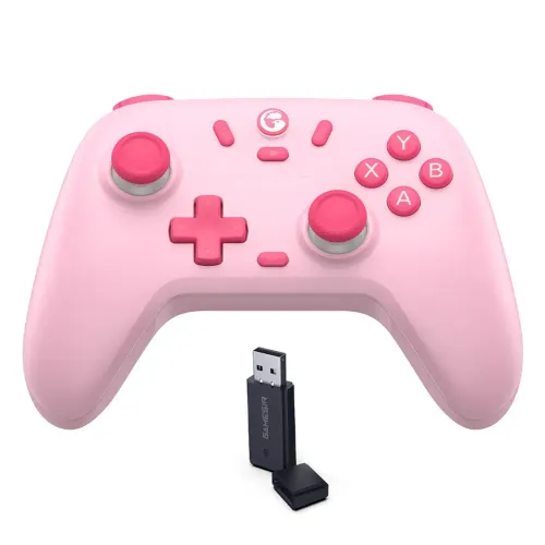 CONTROLE GAMESIR T4 ROSA - NINTENDO SWITCH - PC - NOVO E LACRADO