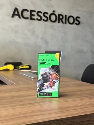 Infinix Hot 60 Pro 256GB 16RAM 8+8 Originais Lacrados Pronta Entrega Loja Fisica