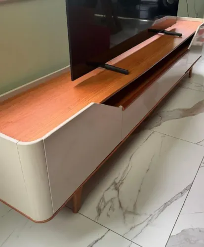 RACK ELEGANT MDF BICOLOR