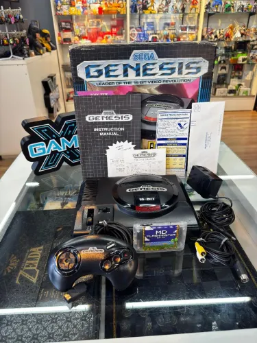 Sega Genesis - CIB com Everdrive