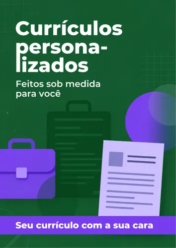 Seu currículo com a sua cara
