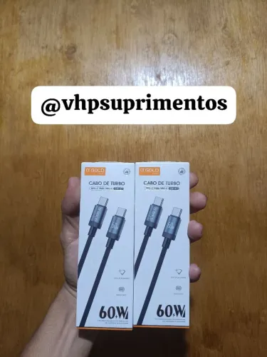 Cabo Tipo C Para Tipo C iPhone Carregamento Turbo