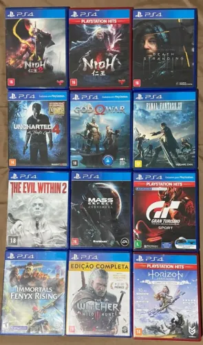 JOGOS de PS4 ( a partir de 50$)