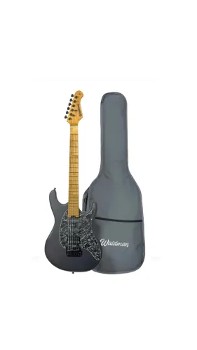 Guitarra Elétrica Waldman Stratocaster Hss St-441x Com Bag Cor Black Satin Material Do Dia