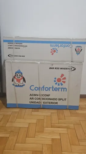 Ar condicionado 12000 btu inverter quente/frio. Vem com kit de instalação. 