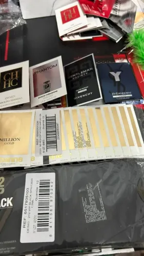 Flaconete amostras perfumes