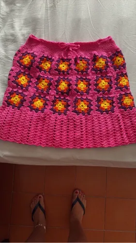 Biquíni ? de crochê ? 