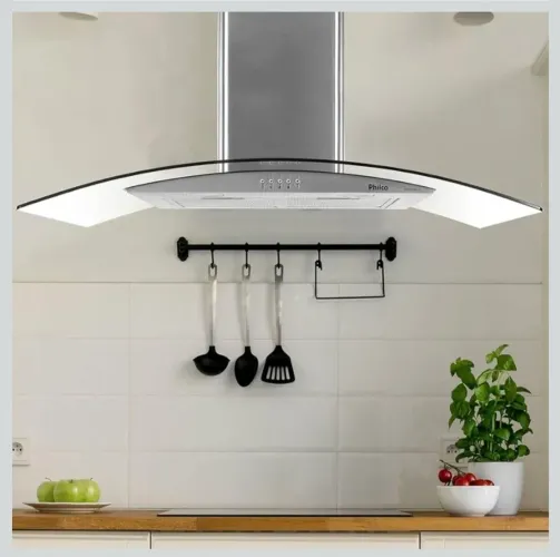 Coifa e Depurador de Parede Philco 90cm Pco90g Glass