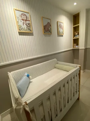 BERÇO + COLCHÃO ORTOBOM