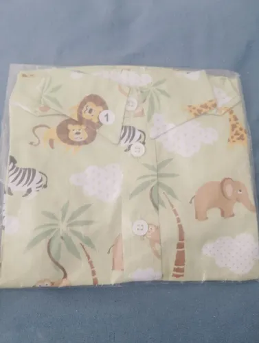 Blusa safari 1 ano