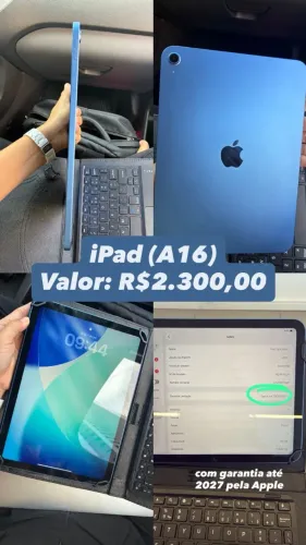iPad 11 A16 128GB Azul