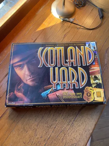 Scotland Yard 120 Casos, Grow. Original Completo - Ótimo Estado!