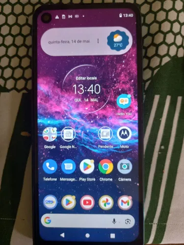 Motorola one action 128 gigas ,nfc,biometria