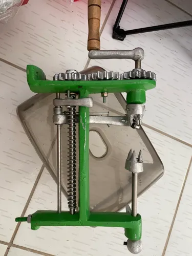 Máquina para cortar Máquina para mangas em fio! Ideal para mangas temperadas!
