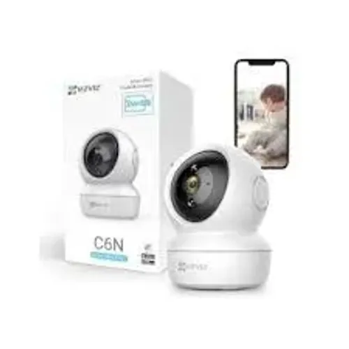 Câmera Wi-Fi EZVIZ C6N 1080P 360° | Áudio Bidirecional | Rastreamento Inteligente