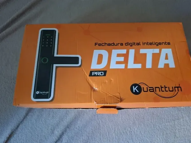 Fechadura Digital Inteligente Kuanttum Delta Pro - Nova na Caixa