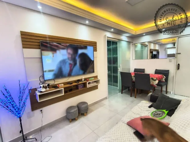 Tupi 58 m² 1 dorm cadastrado Revertido para 2 quartos Lazer e 1 vaga