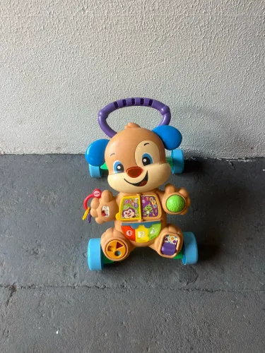 Vendo Andador Apoiador Cachorrinho Aprender e Brincar da Fisher-Price.