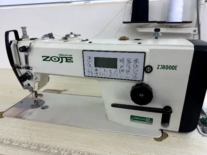 Maquina de costura reta eletronica zoje zj-8000e-d4j-02