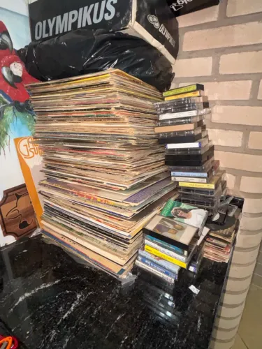 Lote de disco de vinil