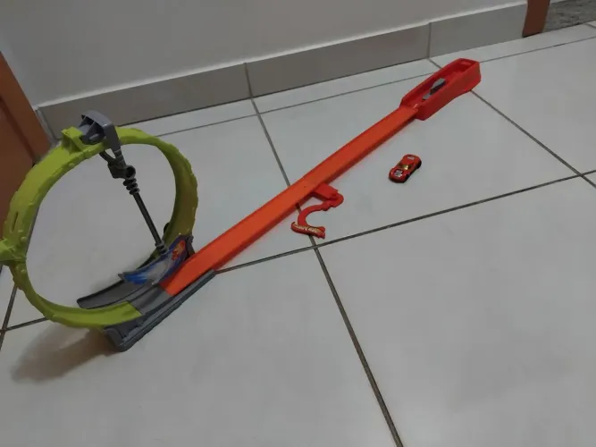 Pista Hotwheels Loop de demolição