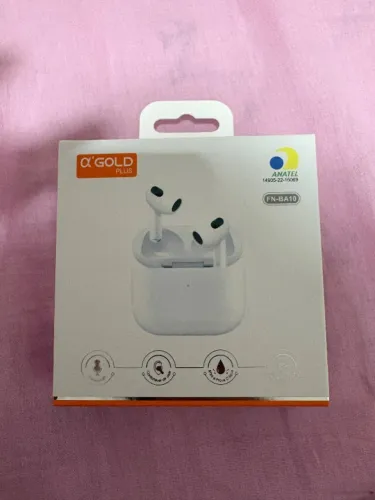 Fone de ouvido gold