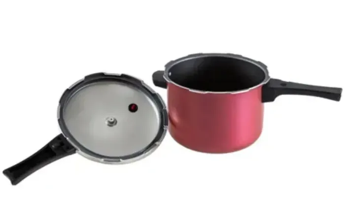 Panela de Pressão Panelux 4,5L Cereja Fechamento