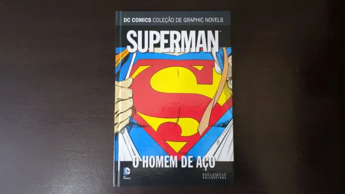 Superman - O Homem de Aço - DC Comics - HQ Eaglemoss