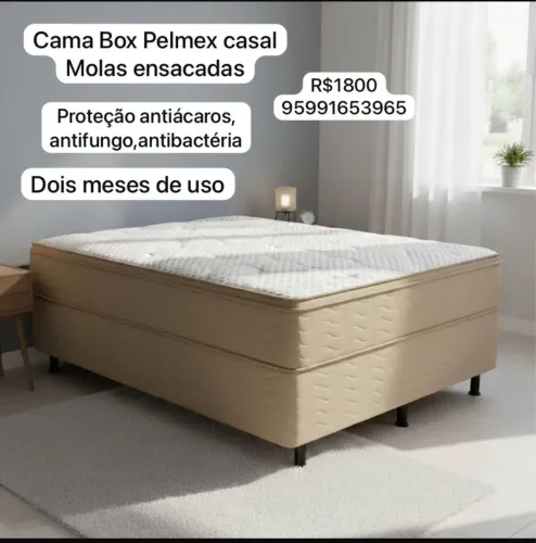 Cama casal Pelmex 