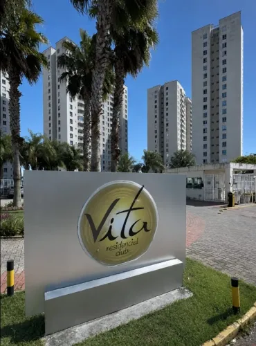 [RV] - APARTAMENTO SEMI-MOBILIADO no Residencial Vita Club com 89m² no Pitimbu