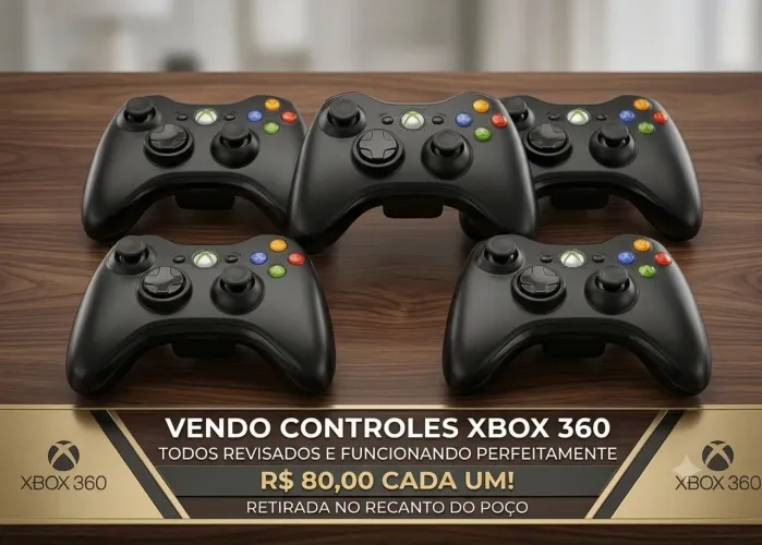 Vendo controle de Xbox 360