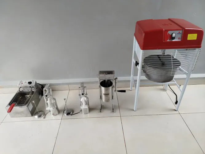 Conjunto para fábrica churros 