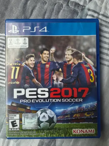 MÍDIA FÍSICA PES 2017 - PS4