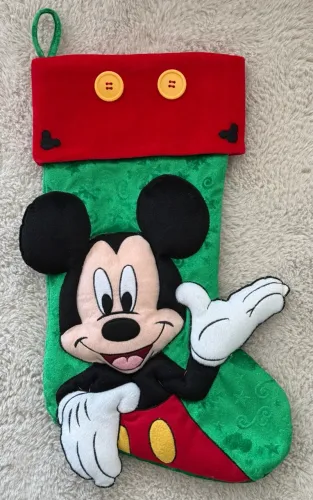 Bota de Natal decorativa Disney