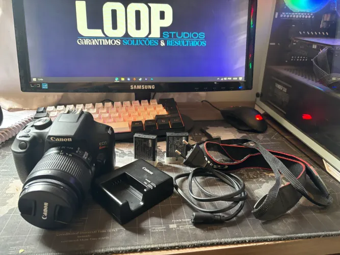 CÂMERA CANON REBEL T7